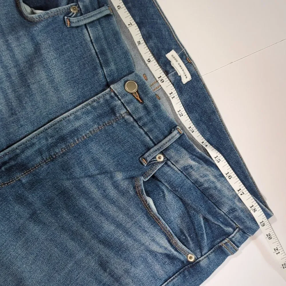 Good‎ American Jeans Womens 18 Blue Good Legs ankle Glc1380t